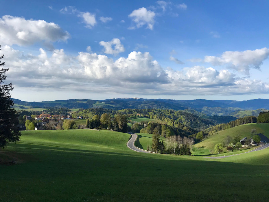 die Traumlandschaft beginnt vor der Haustüre